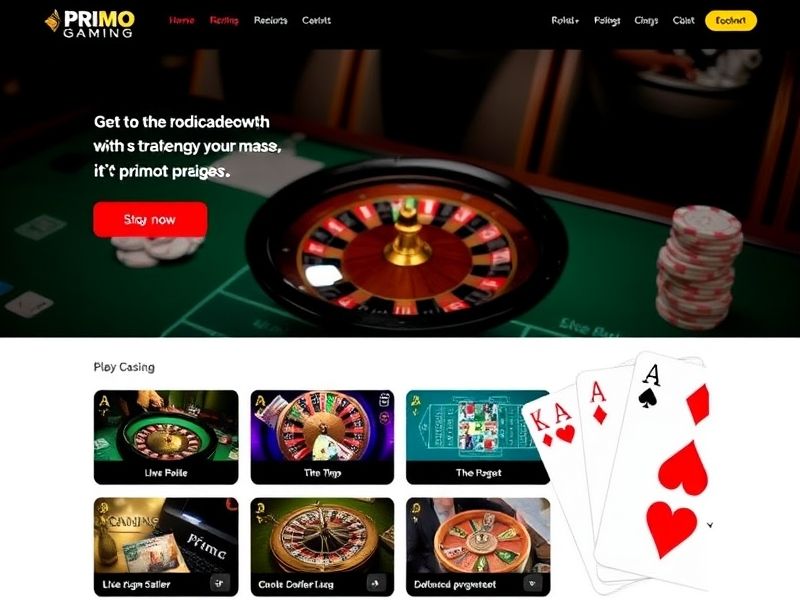 Welcome to Primogaming, the premier online live casino platform offering real money games, 24/7 live dealers, and exclusive promotions. Discover immersive gambling experiences and expert guidance for responsible play.